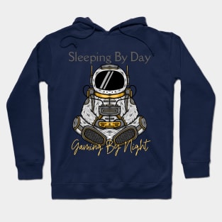 Sleeping By Day Gaming By Night Hoodie